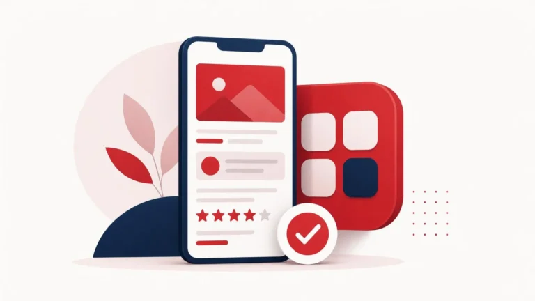 La versión móvil y la app en una reseña